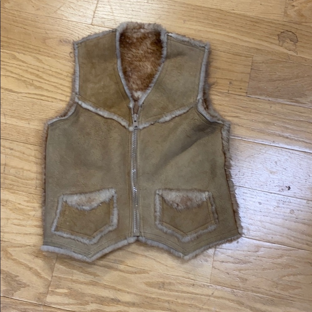 Nowell’s Vintage 70s Shearling Vest S/M